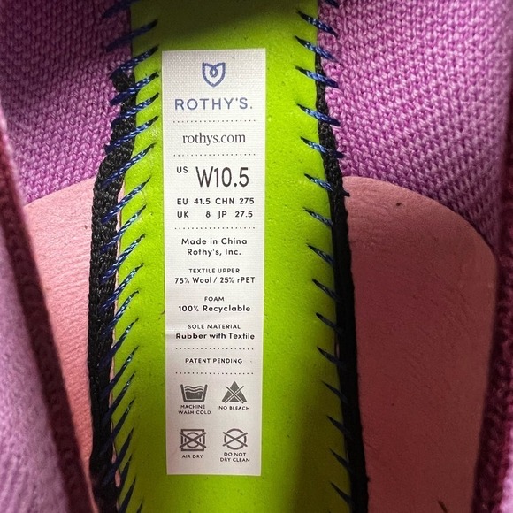 Rothy's Merino Tassel Loafer Very Pink Women’s‎ Size 10.5 - Picture 8 of 8